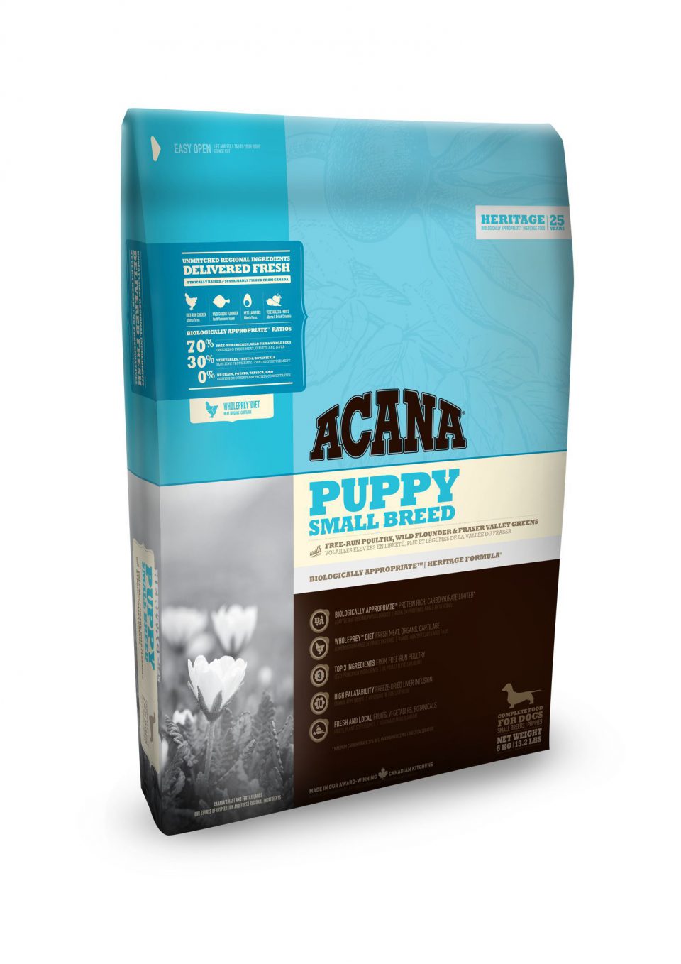 ACANA PUPPY SMALL BREED 70-30-0