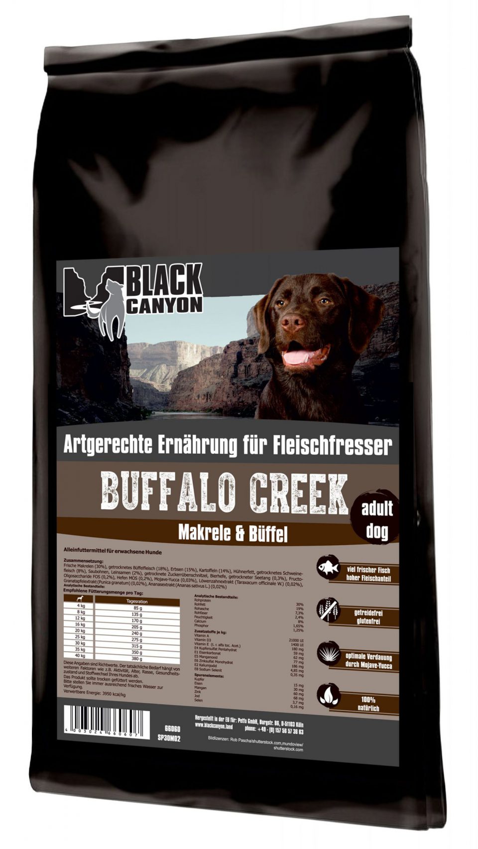 BLACK CANYON BUFFALO CREEK – BÜFFEL & MAKRELE