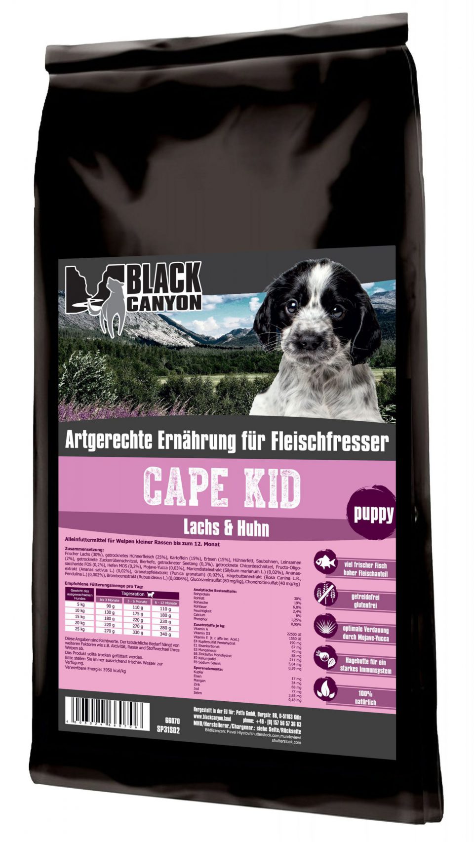 BLACK CANYON CAPE KID –LACHS & HUHN