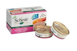 Schesir Cat Hühnerfilet mit Schinken 6x 50g