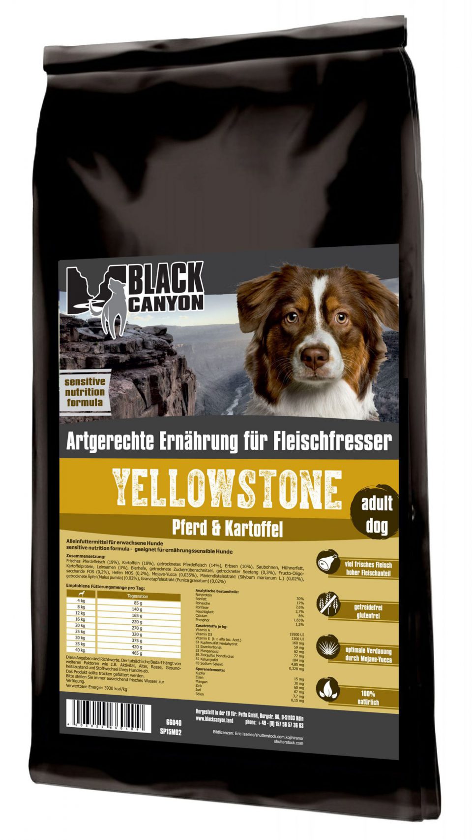 BLACK CANYON YELLOWSTONE- PFERD & KARTOFFEL