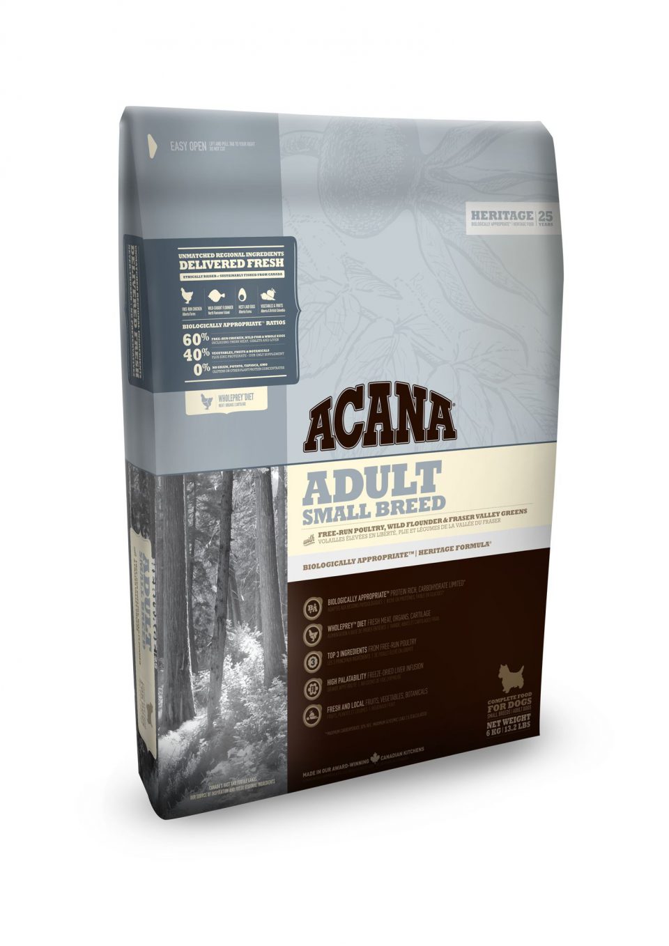 ACANA ADULT SMALL BREED 60-40-0