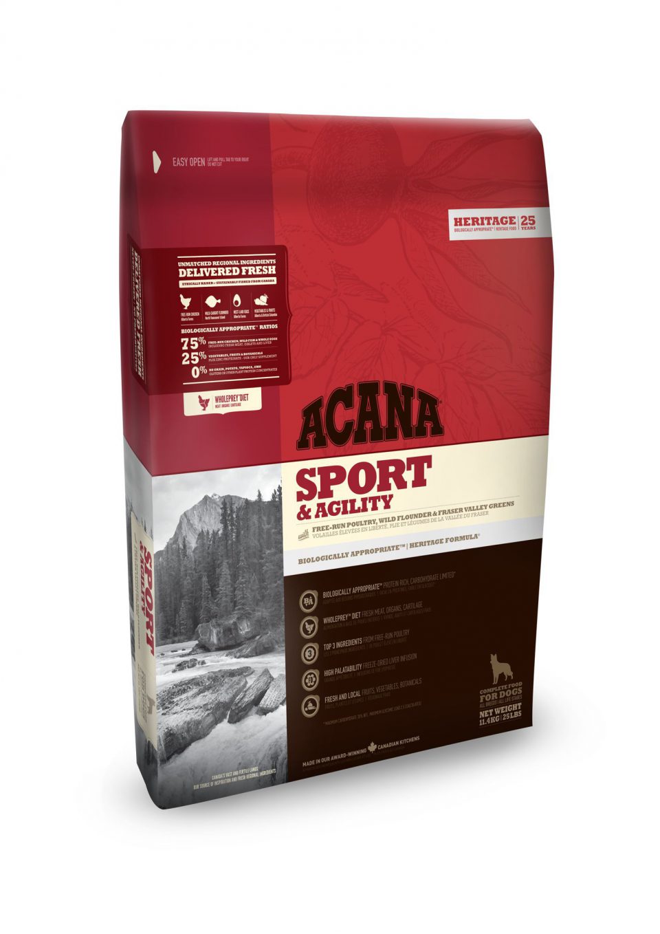 ACANA SPORT & AGILITY 75-25-0