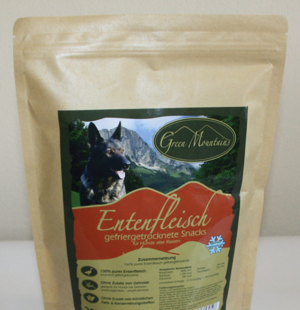 Entenfleisch, gefriergetrocknet 100g