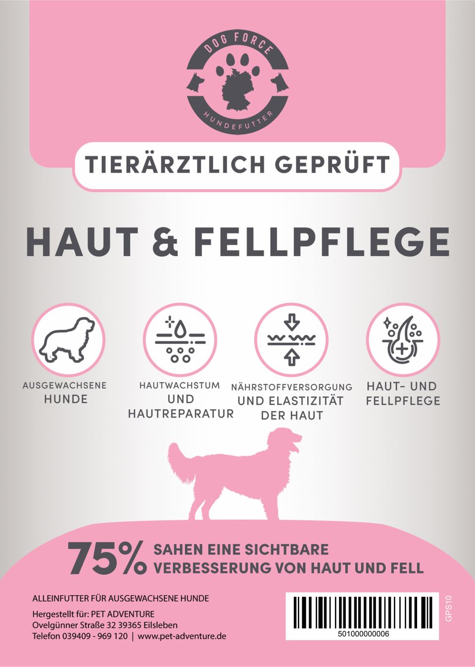 Dog Force Haut - und Fellpflege