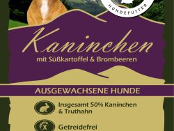 Dog Force Kaninchenfleisch mit Brombeere