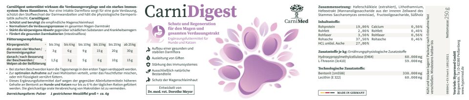 Carni Digest 250g – Bild 3